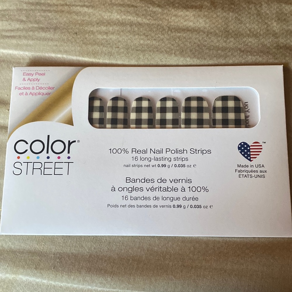 Color Street Plaid About You Overlay